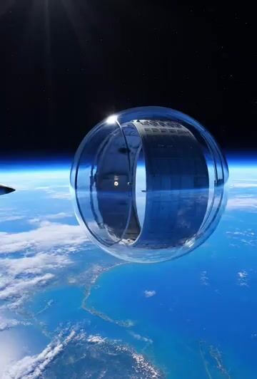 Grok Imagine prompt for a Starship encased in a tungsten cocoon