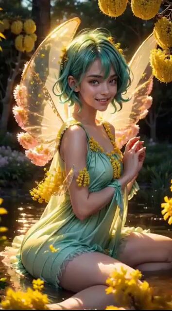 Ethereal Fairy in Enchanted Forest Video Prompt
