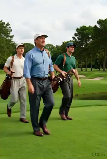 1965 Golf Scene at Augusta National