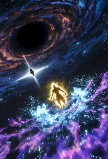 Dynamic animation CG of Shogi strategy in space