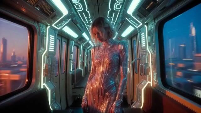Cybernetic Model in a Train