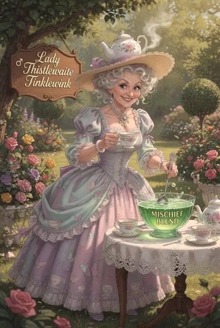 Lady Thistlewaite Tinklewink Tea Party