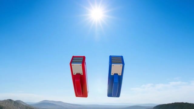 Grok Imagine prompt: Flying staplers hit by lightning