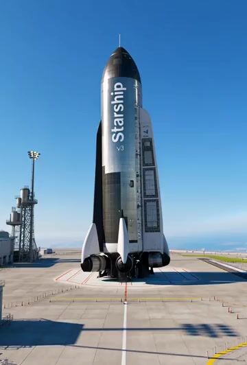 Starship v3 ready for Mars exploration
