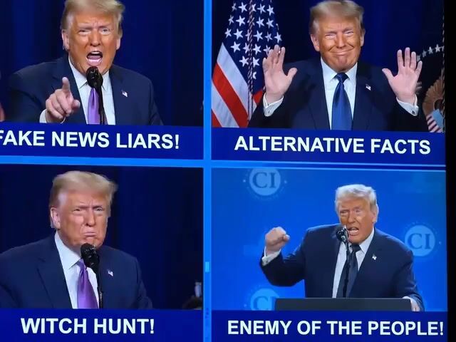 Video generation prompt featuring Grok comedians and political figures