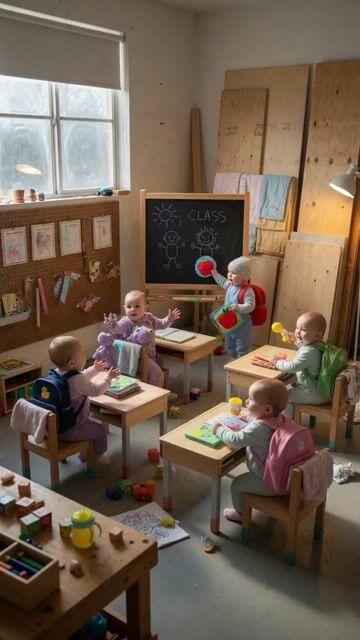 Baby Classroom Discussion Video