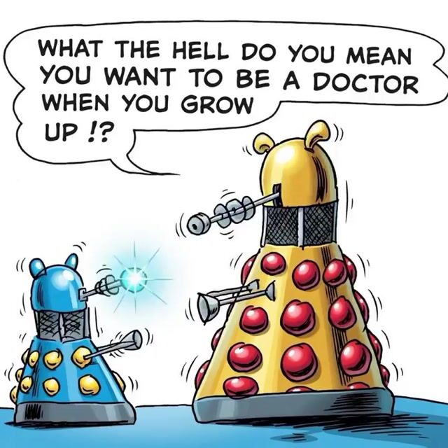 Doctor Who Dalek Family Scenario