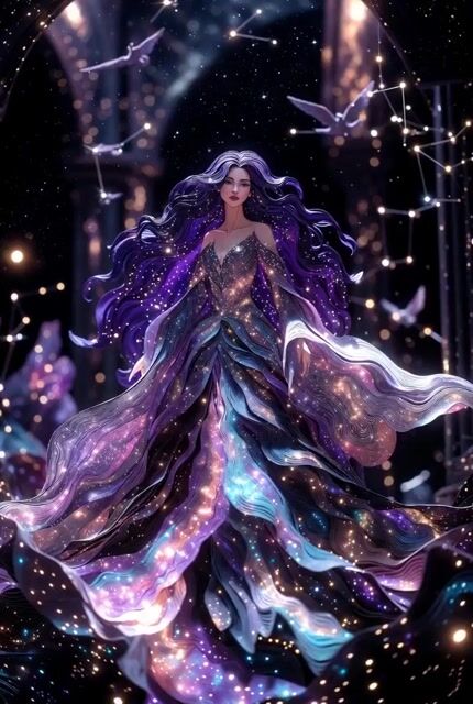 Cosmic Queen Paper Art Video