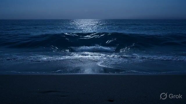 Glass Shard Beach Waves