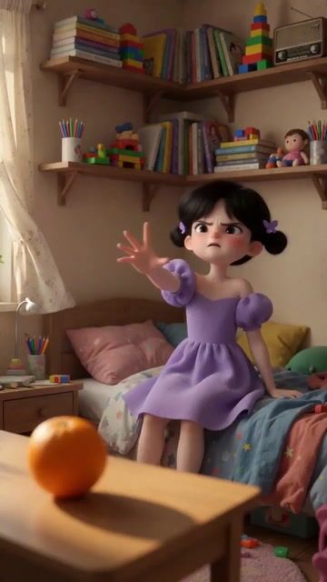 Pixar-Style Telekinesis Animation Sequence