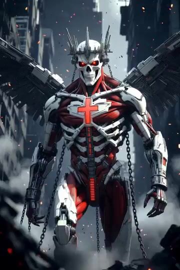 Cybernetic Skeleton Warrior Cinematic