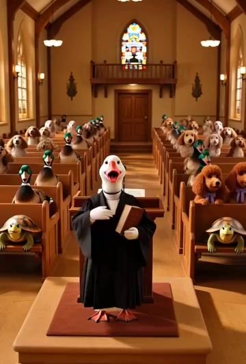 The Praying Paws Cinematic Scene