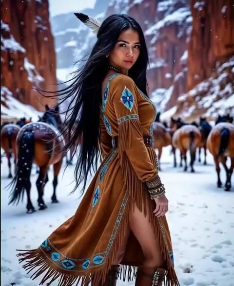 Snowy Canyon Horse Riding