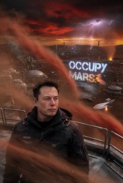 Elon Musk Martian Storm