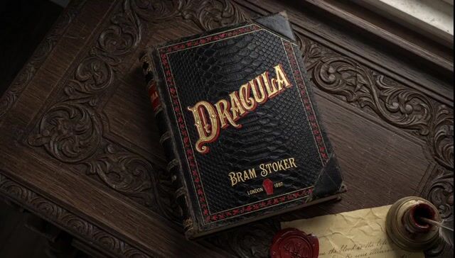 Vintage Dracula Book
