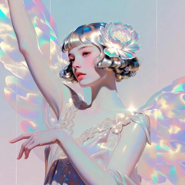 Iridescent Angelic Presence