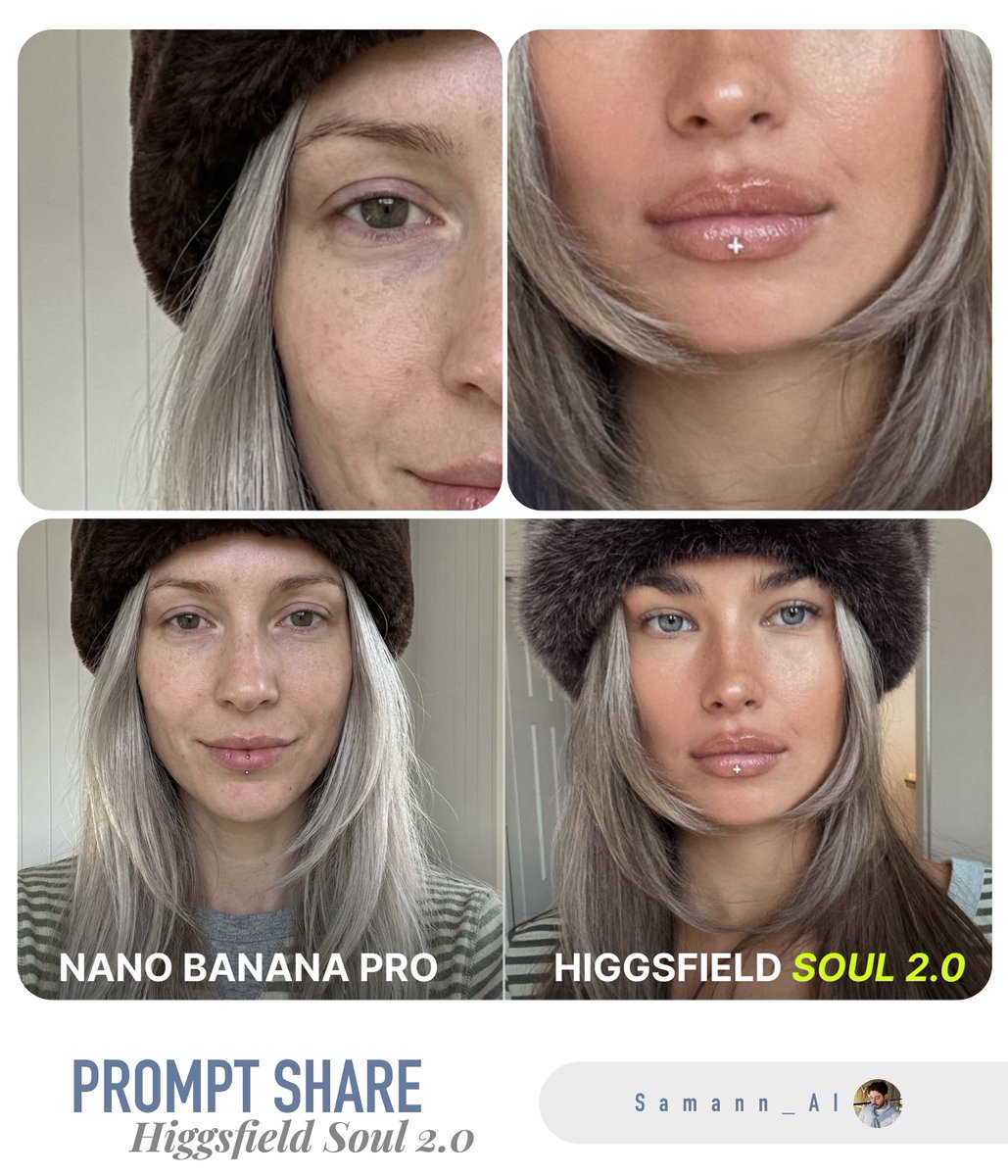 Ultra-Realistic Portrait in Winter Hat (35mm Look)