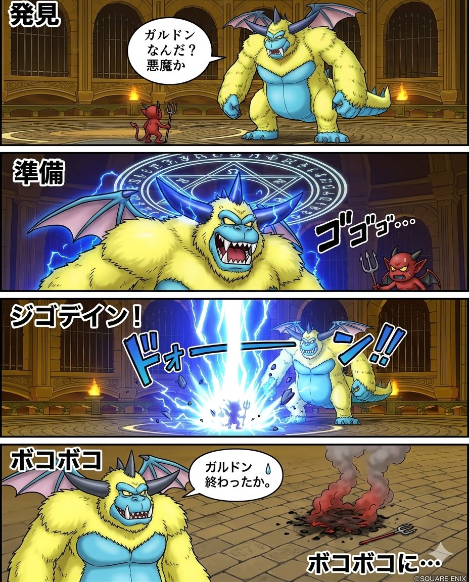 Galdodon Comic Strip Prompt