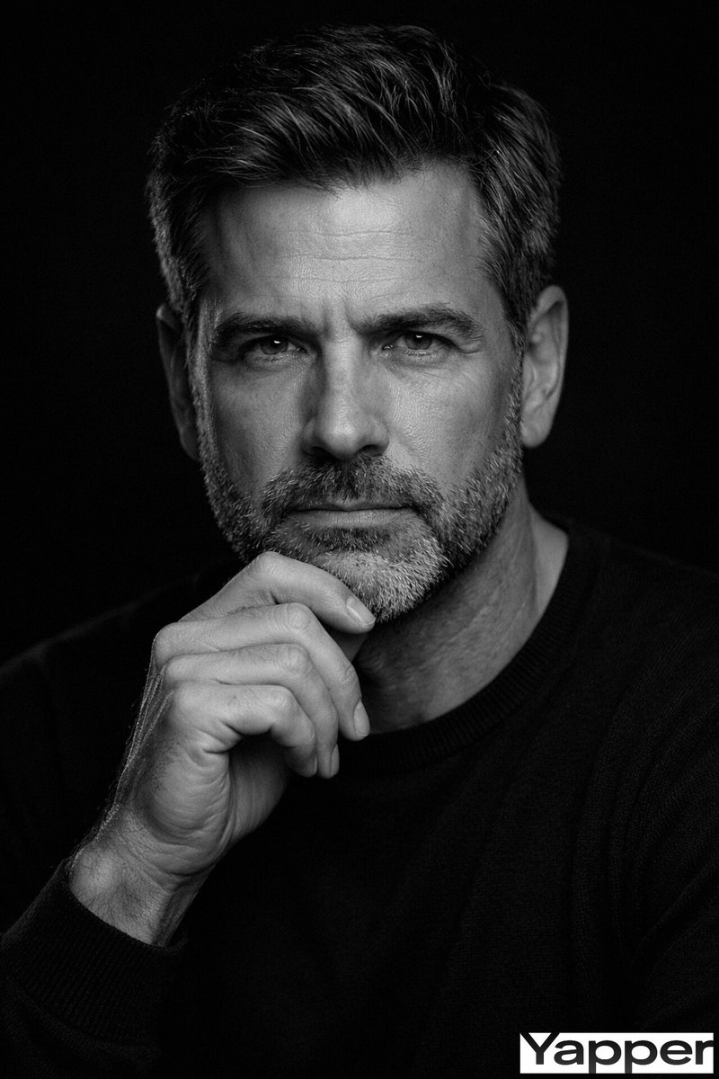Fine-Art Cinematic Monochrome Studio Portrait Prompt (Reference Match)
