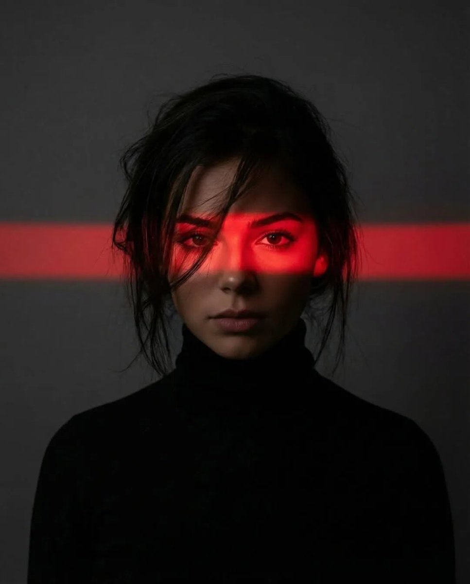 Cinematic Cyberpunk Portrait Pair