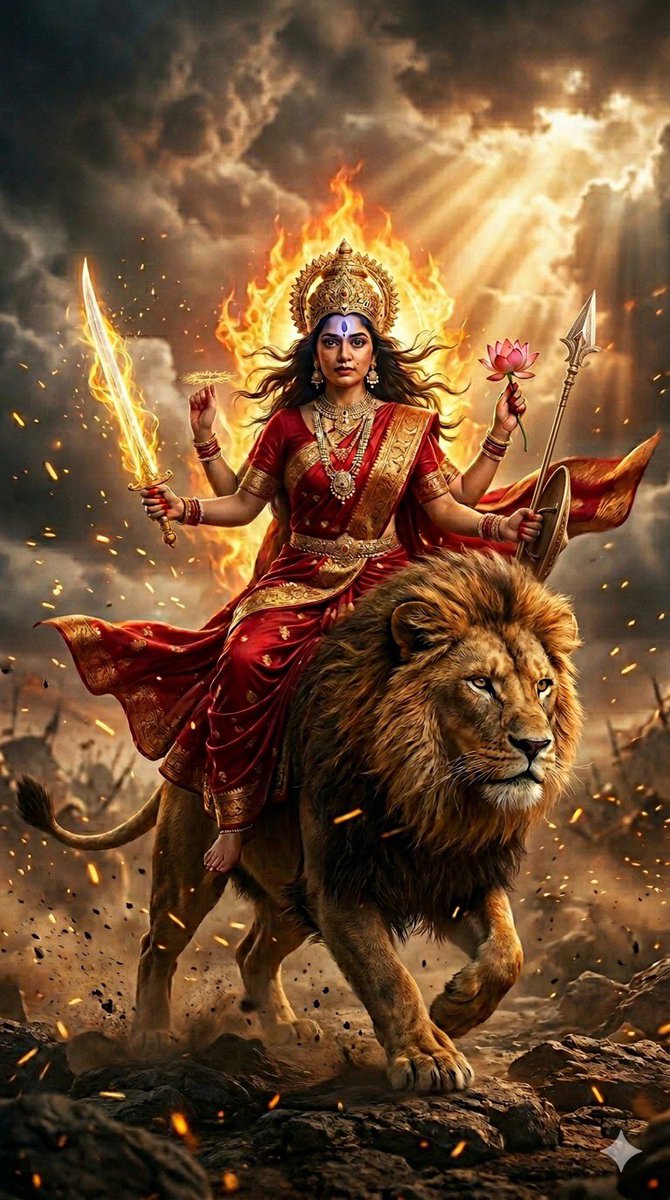 Ultra-Photorealistic Katyayani Warrior Goddess Prompt