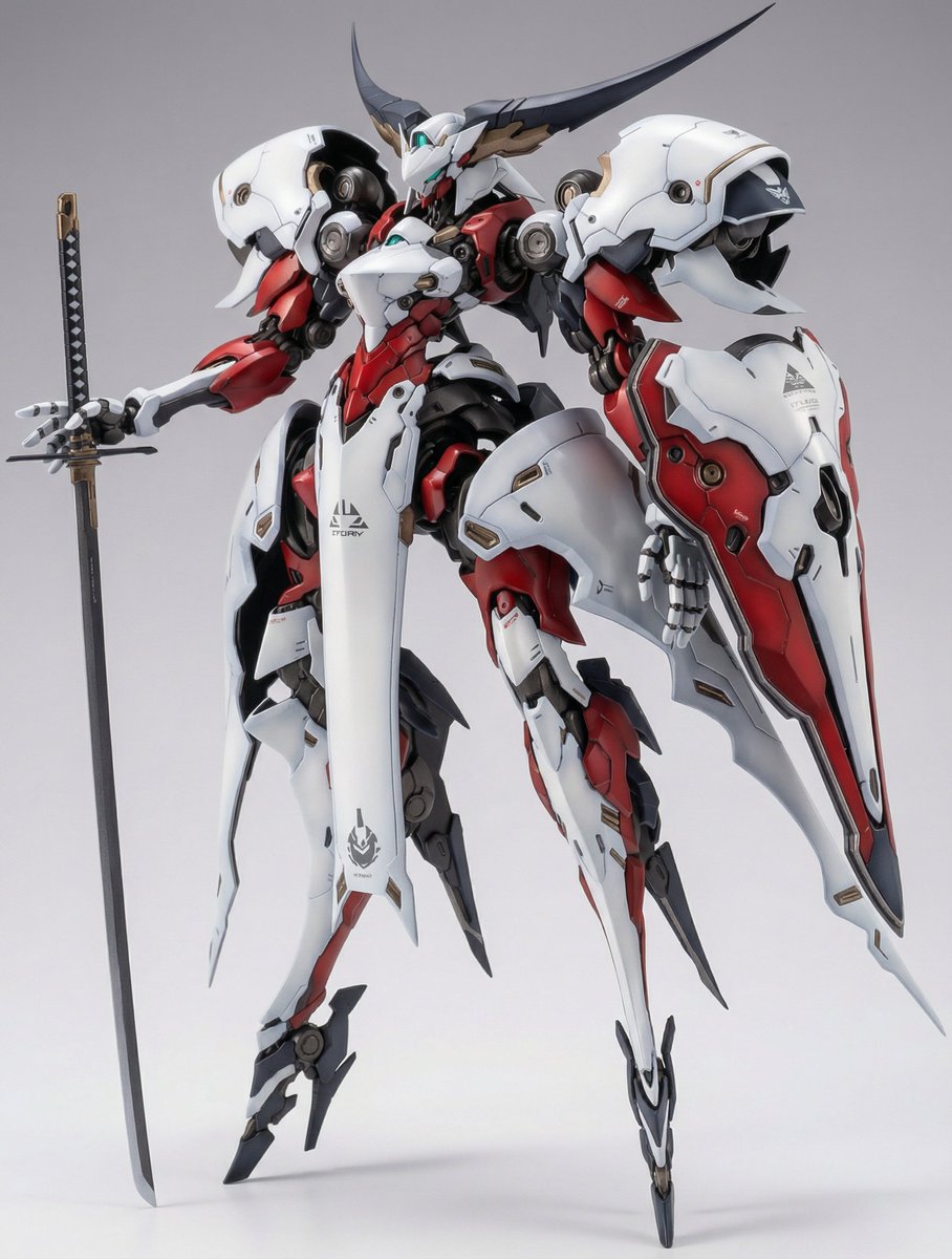 Full Armor Mecha Girl Figure Concept for Nano Banana Pro