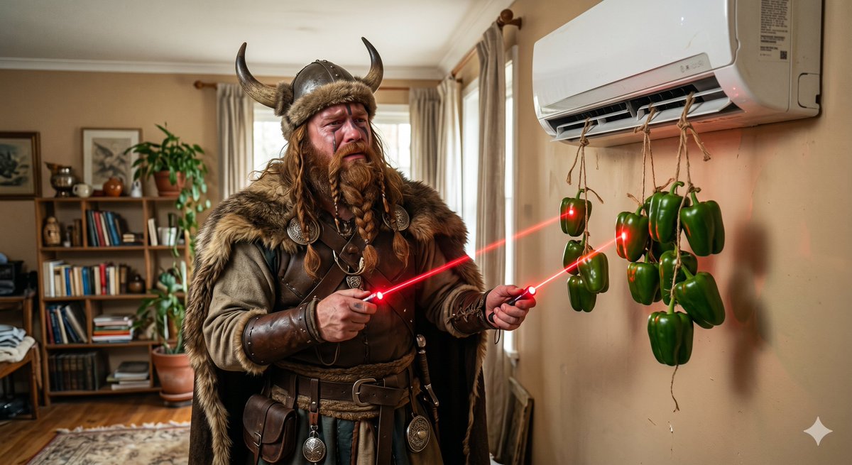 Bell Peppers versus Viking Battle