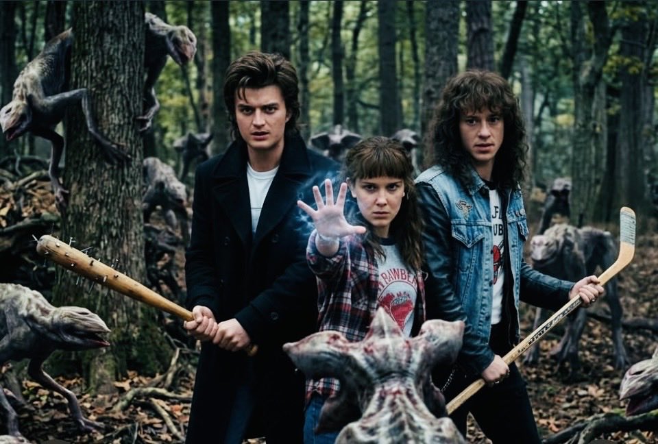 Stranger Things Trio Photo Album
