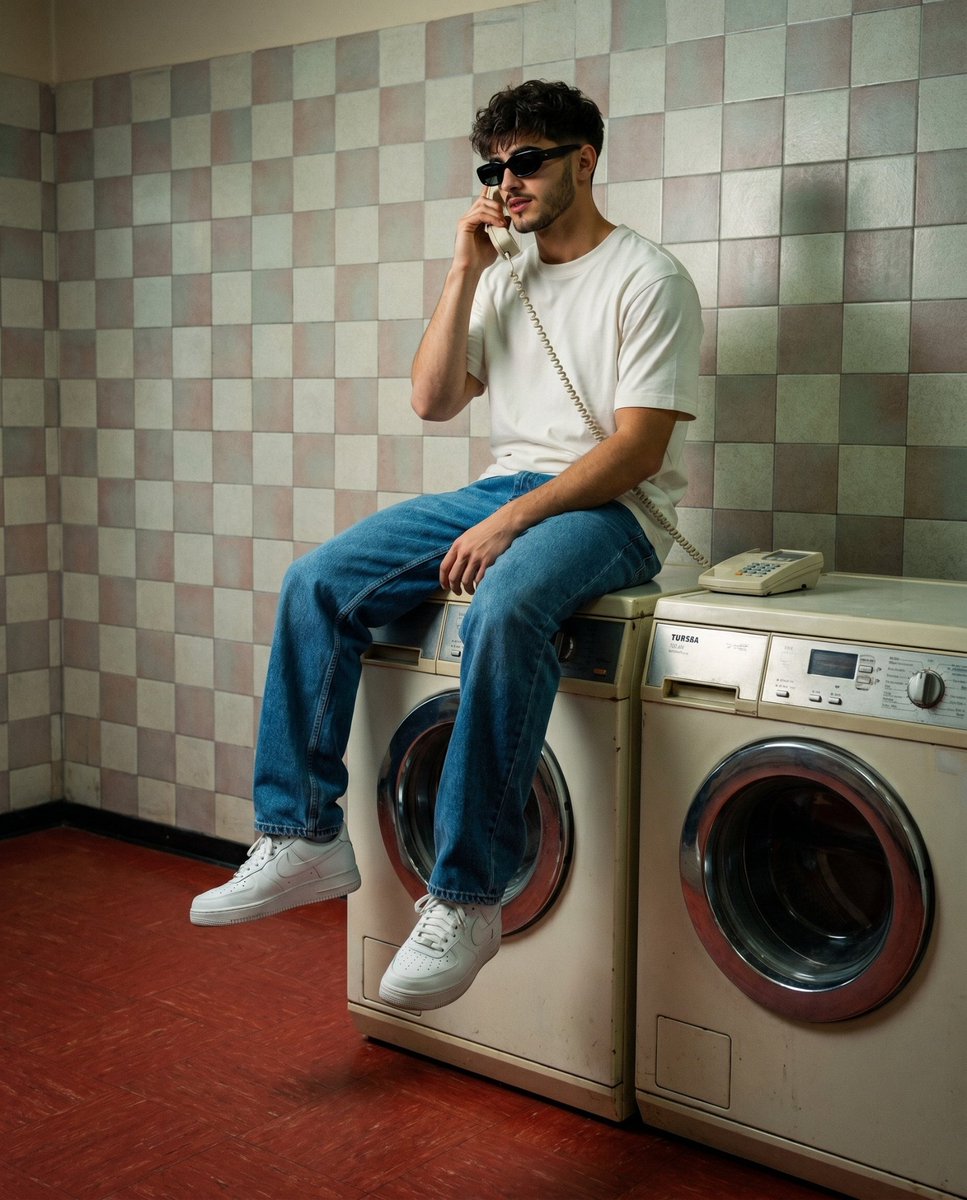 90s Retro Laundromat Streetwear