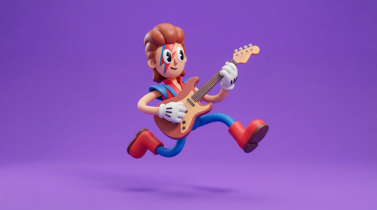 Rubberhose 3D Character Prompt