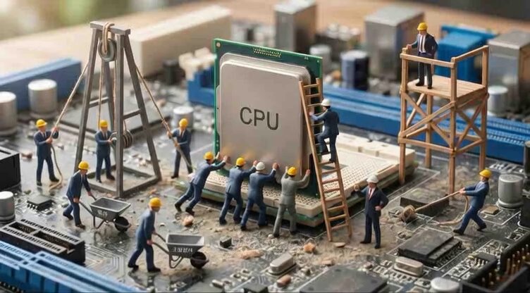 Miniature Workers on a Colossal Computer Motherboard (JSON Structure)