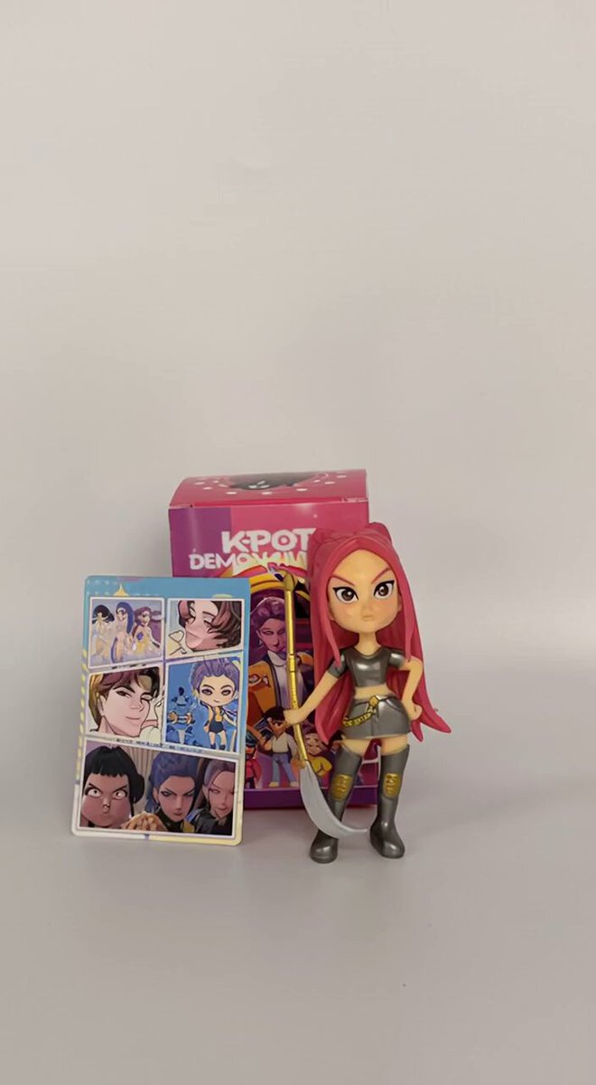 K-Pop Demon Hunters Blind Box Opening Video Script