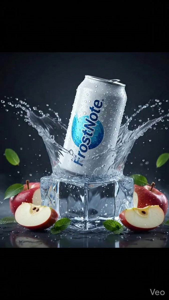 High-Impact Commercial Can Crashing into Ice