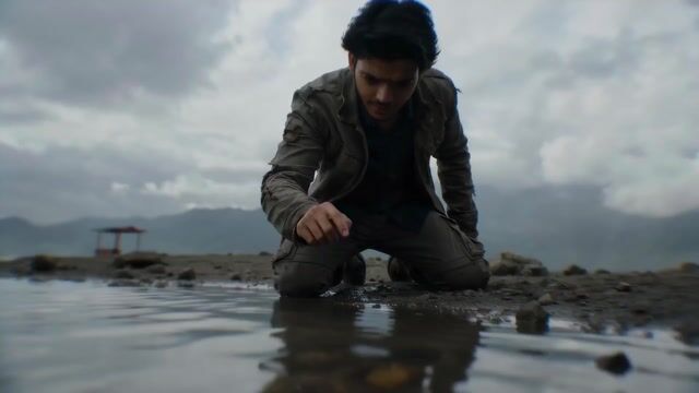 Cinematic Widescreen Transformation Scene with Reference Image
