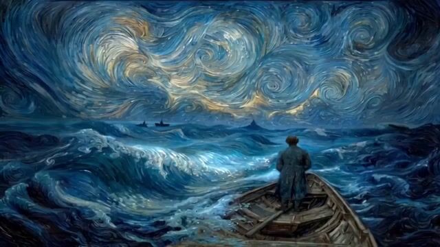 Van Gogh style video prompt