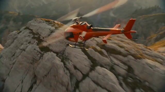 EC135 Helicopter Alpine Rescue Flight