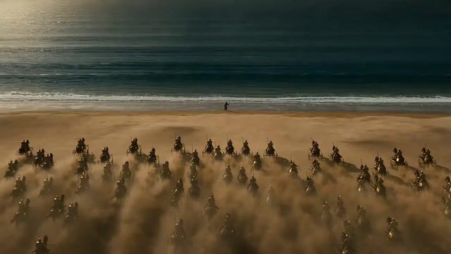 Moses Parting the Red Sea Biblical Epic Prompt
