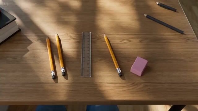 School Supplies Transformation into Robot