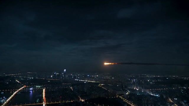 Asteroid City Impact Scene