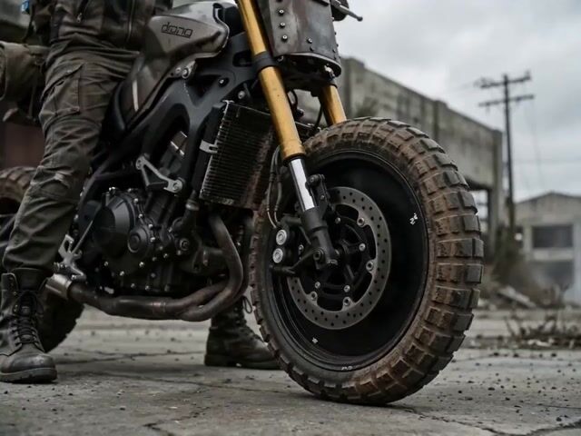 Cinematic Biker Sequence