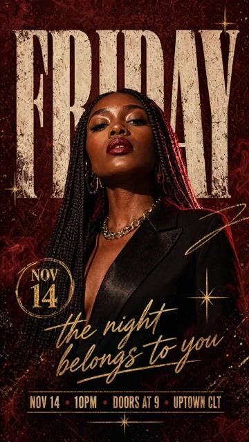 Nightclub Flyer Atmospheric Animation