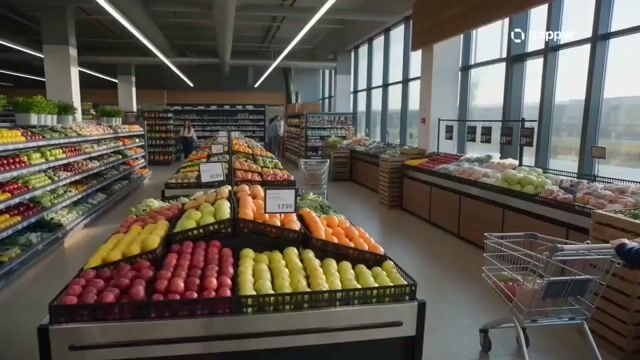 Cinematic Grocery Store Sequence