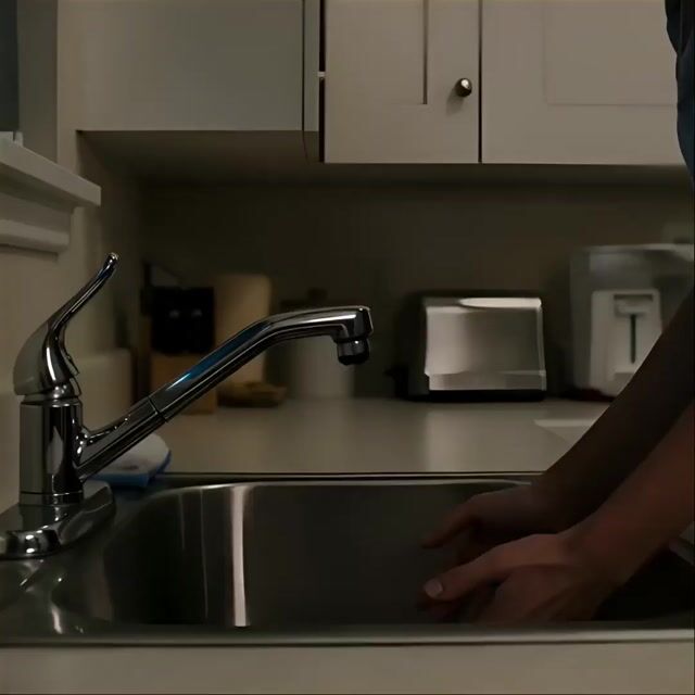 Black Alien Water Horror Sequence