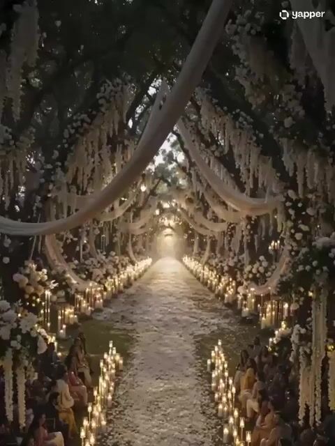 Ethereal Cathedral Forest Wedding