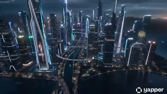 Futuristic China City Exploration