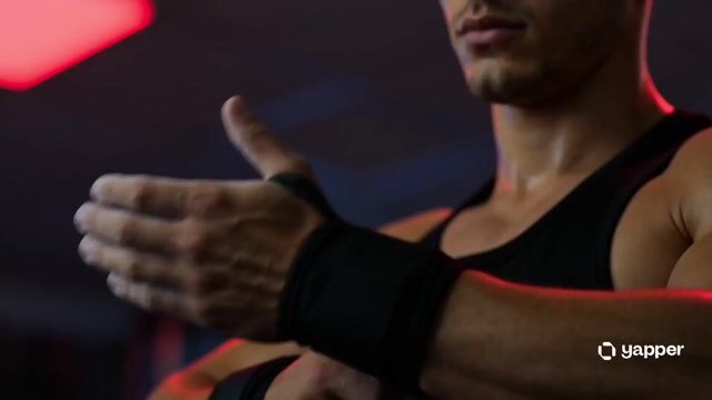 Cinematic Gym Training Intensity