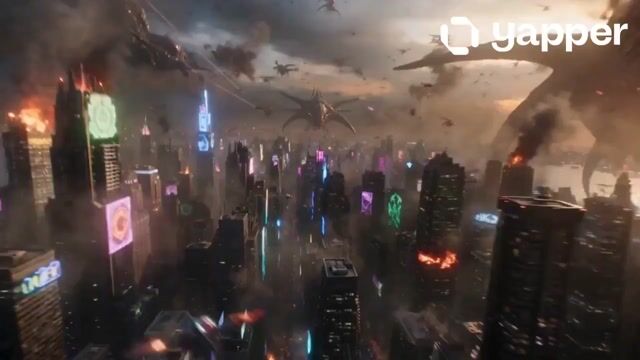 Cyberpunk Alien Invasion Action