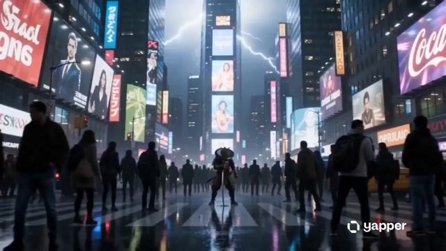 Cyberpunk Samurai Tokyo Storm