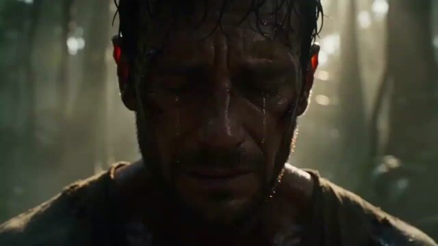 Emotional Jungle Scene with Animals