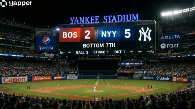 Tabby Cat Yankees Fan